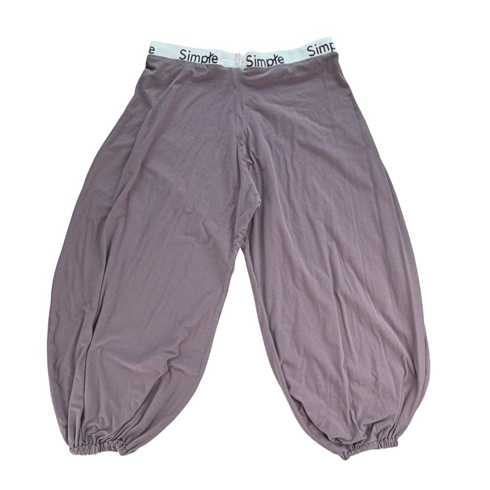 Simple Harem Pants Balloon Joggers Boho Fairycore Lounge Sweatpants Medium